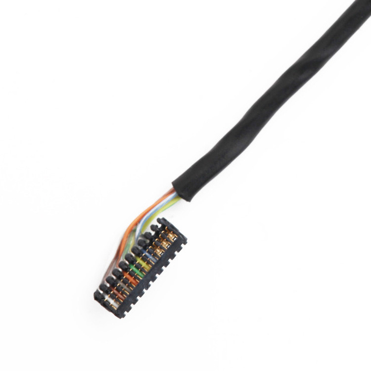 Nhà máy tùy chỉnh 0.6 Pitch JST 04XSR đến JST 10XSR IDC Wire Harness Cable Assembly
