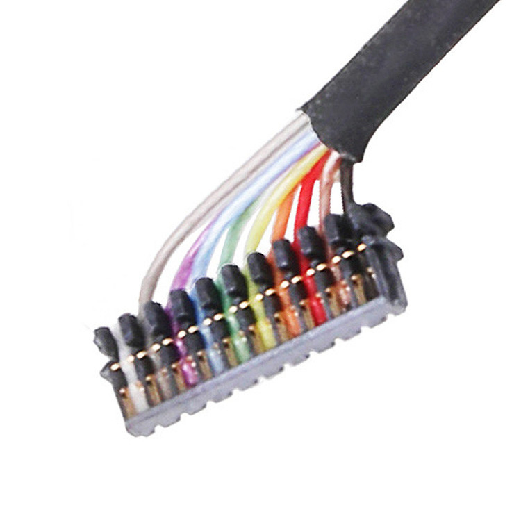 Nhà máy tùy chỉnh 0.6 PITCH Cable Assembly JST 04XSR-36KHF 06XSR-36KHF 10XSR-36KHF Micro Coax Connectors