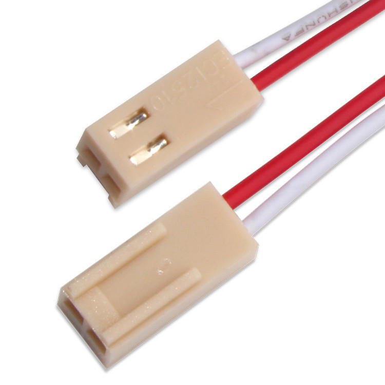 26 Awg Power Button Molex kết nối cáp tập hợp 2 Pin 50-57-9002