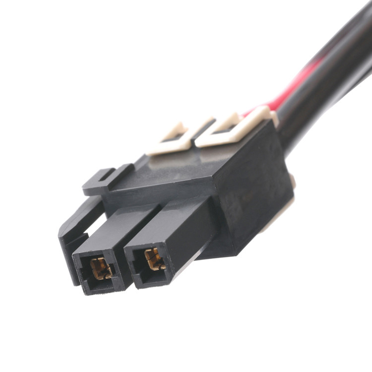 1716920202 5.7mm Pitch 1 * 2P Mega Fit Plug Housing Connector đối xứng ở cả hai đầu