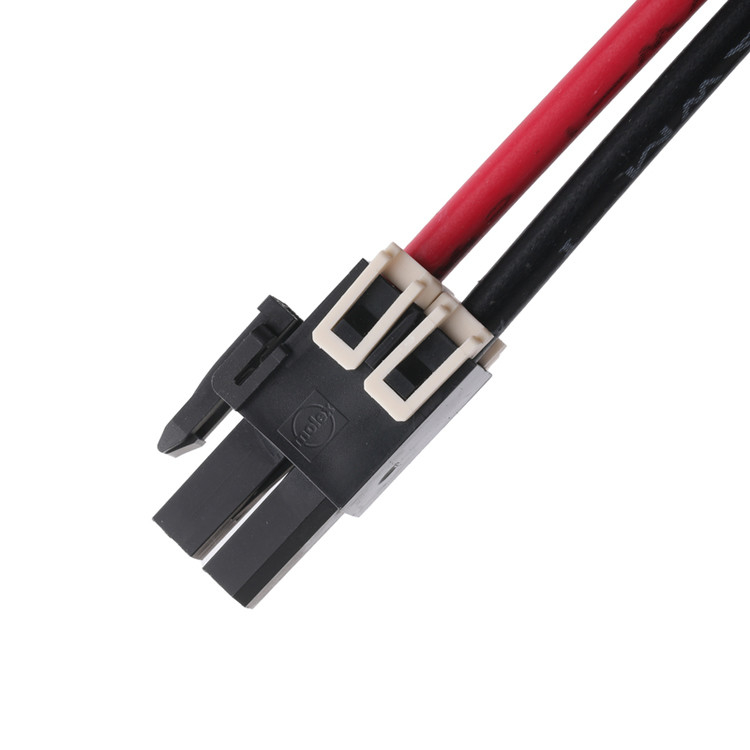 1716920202 5.7mm Pitch 1 * 2P Mega Fit Plug Housing Connector đối xứng ở cả hai đầu