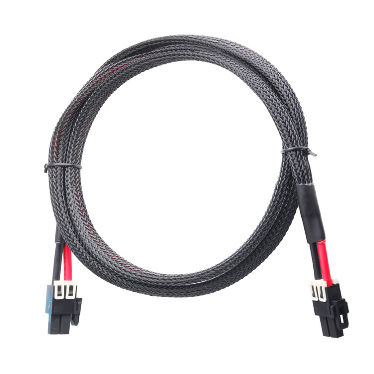 1716920202 5.7mm Pitch 1 * 2P Mega Fit Plug Housing Connector đối xứng ở cả hai đầu