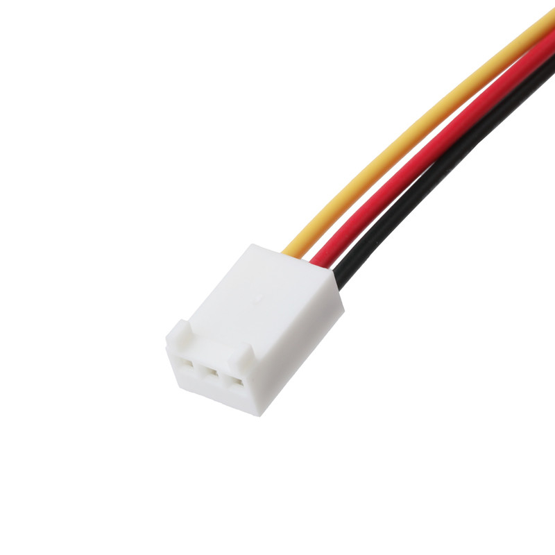 kết nối molex 22-23-2031 đến 22-01-3037 3-POS Fan Header Male Pins 2.54mm Pitch 22AWG Hook-Up Wire cable