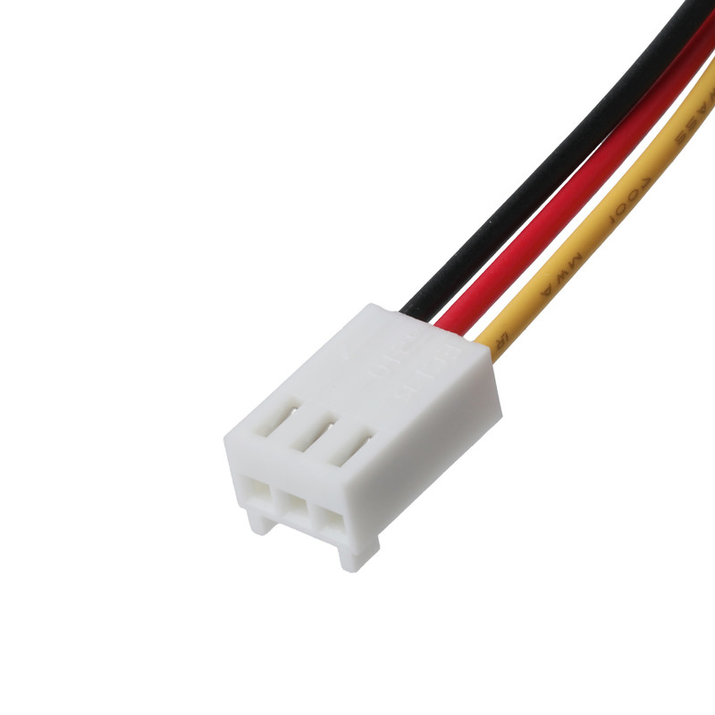 kết nối molex 22-23-2031 đến 22-01-3037 3-POS Fan Header Male Pins 2.54mm Pitch 22AWG Hook-Up Wire cable