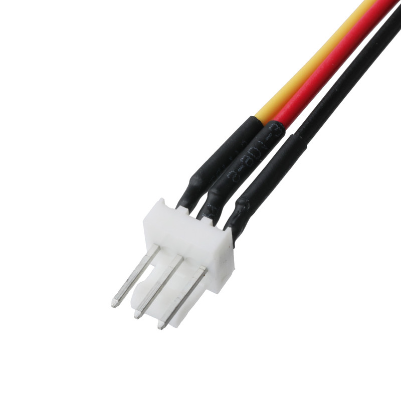 kết nối molex 22-23-2031 đến 22-01-3037 3-POS Fan Header Male Pins 2.54mm Pitch 22AWG Hook-Up Wire cable
