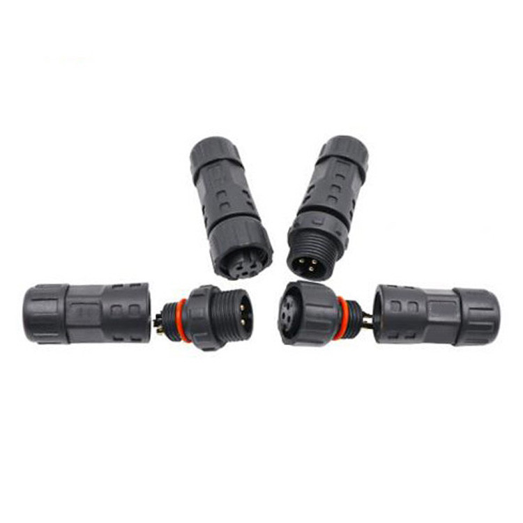Nhà máy công nghiệp lớp chống nước 8 pin kết nối hình tròn M12 nữ đúc cáp Lvds màn hình kết nối