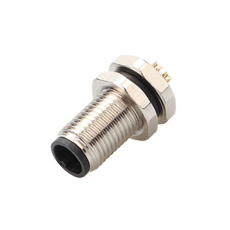 Bộ kết nối tròn M5 Mã A 2Pin 3Pin 4Pin Bộ kết nối công nghiệp M5Z03AA0OCJ009-M5 khóa trước