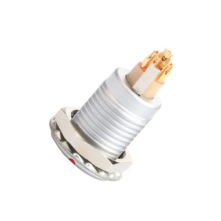 B Series Z5 14 pin với pin đất cố định bên trong đẩy kéo tự khóa kết nối