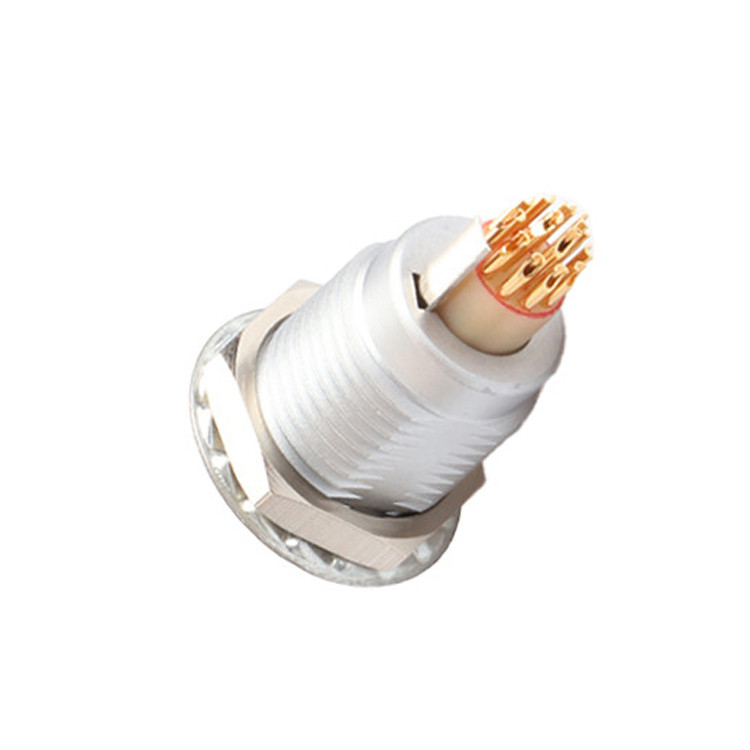 B Series Z5 14 pin với pin đất cố định bên trong đẩy kéo tự khóa kết nối