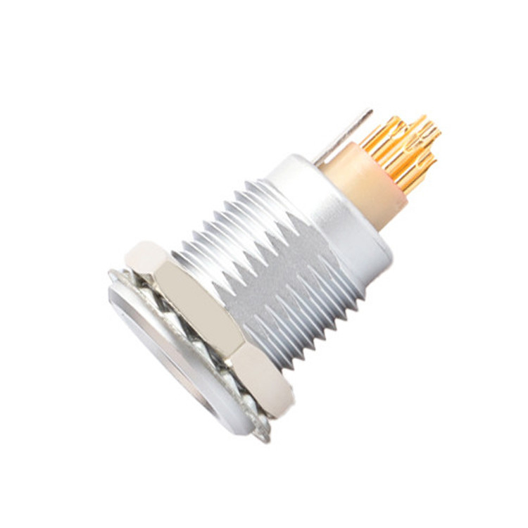 B Series Z5 14 pin với pin đất cố định bên trong đẩy kéo tự khóa kết nối