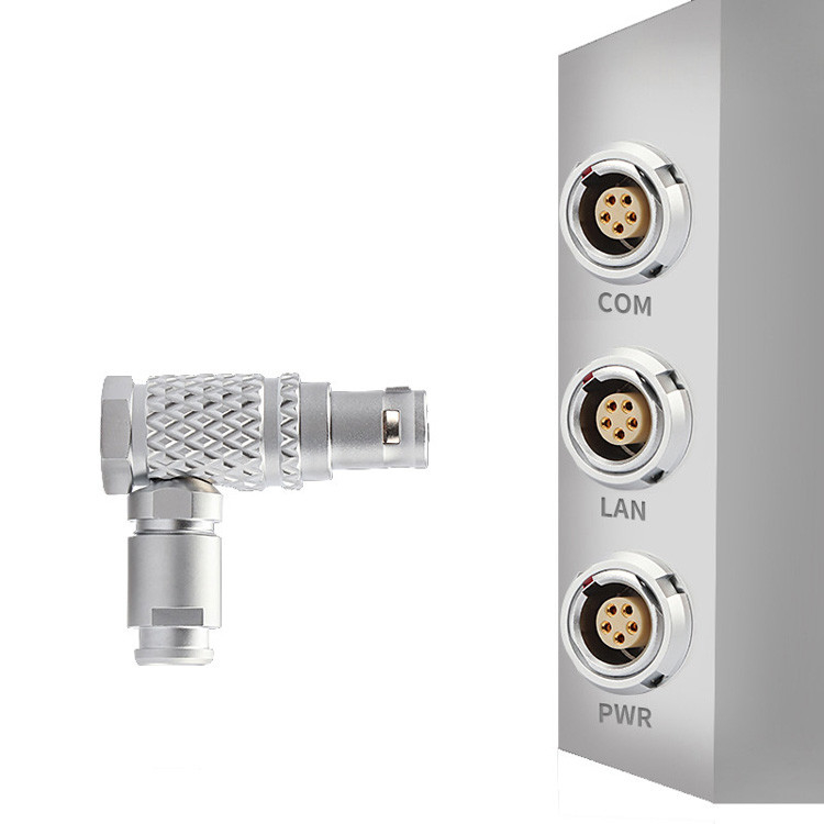 Máy kết nối điều khiển công nghiệp B Series T3 5Pin 90° góc phải