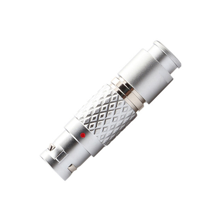 Đẩy kéo tự khóa kết nối hình tròn công nghiệp LEB loạt FGG.1B 7Pin đàn ông Plug hàng không