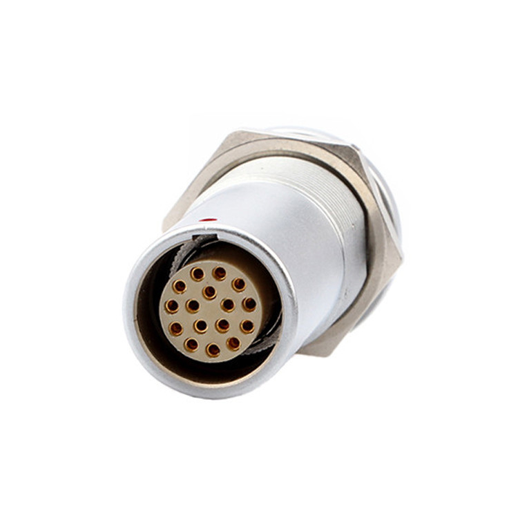 Bộ kết nối vòng tròn y tế công nghiệp quân sự B Series Z19 16P cố định đinh thông hai đường cố định cố định ở cả hai đầu