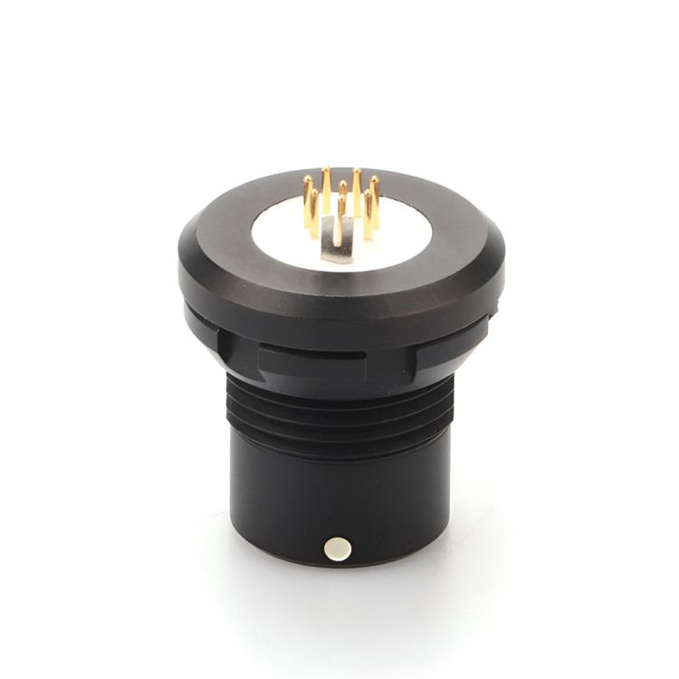 Truyền dữ liệu tốc độ cao - Bộ kết nối tròn chống nước công nghiệp X Series 8P Bộ kết nối quân sự nữ
