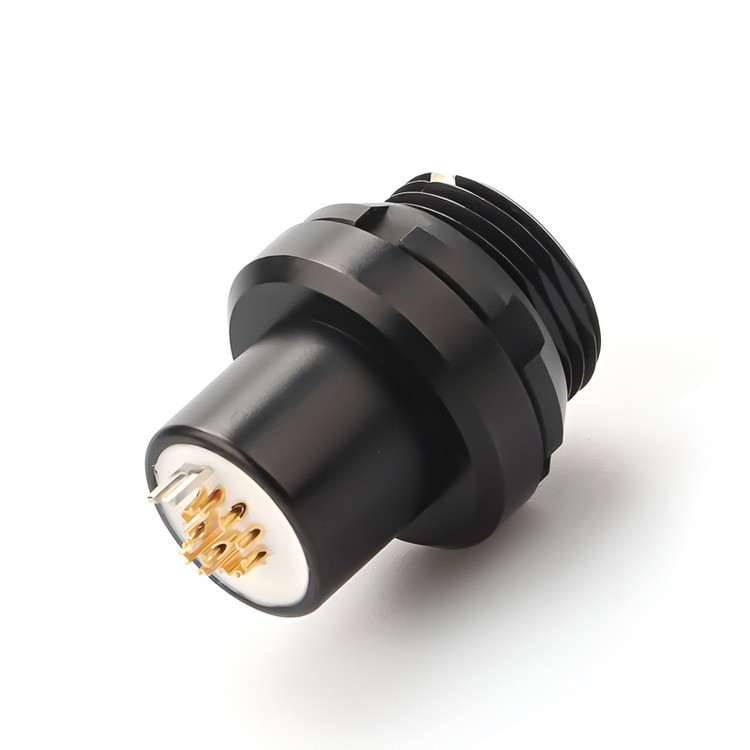 Truyền dữ liệu tốc độ cao - Bộ kết nối tròn chống nước công nghiệp X Series 8P Bộ kết nối quân sự nữ
