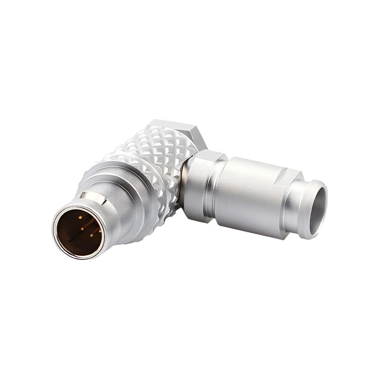 Multi-Core Type B Series Push Pull Circular Connector, 2 ~ 32 lõi lõi kim hàn (dòng hoặc góc)