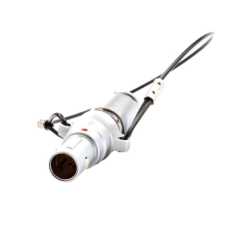 Multi-Core Type B Series Push Pull Circular Connector, 2 ~ 32 lõi lõi kim hàn (dòng hoặc góc)