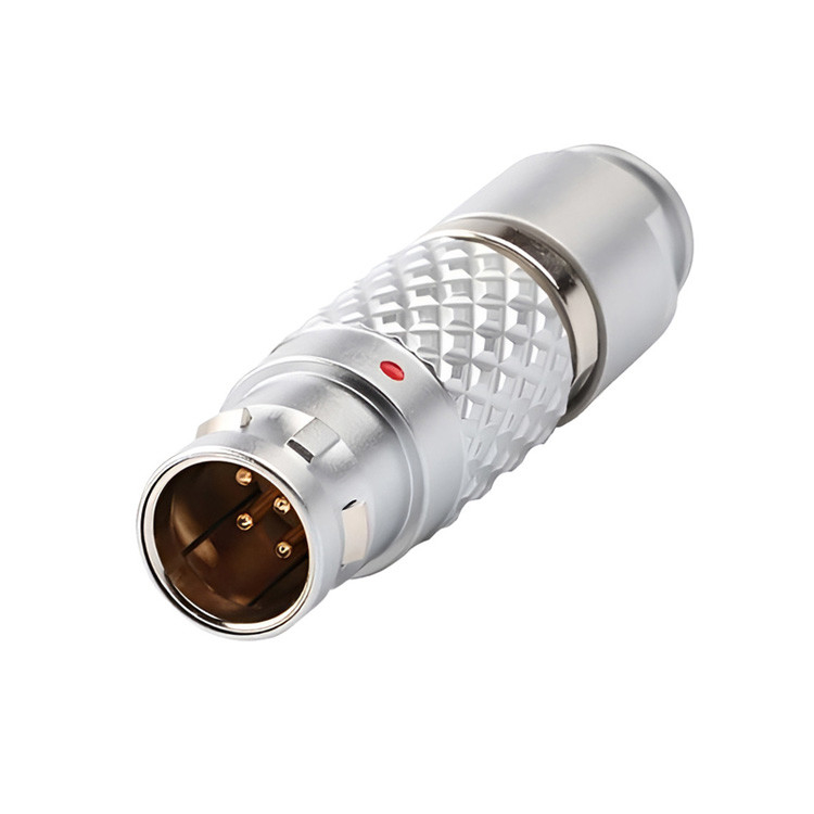 Multi-Core Type B Series Push Pull Circular Connector, 2 ~ 32 lõi lõi kim hàn (dòng hoặc góc)