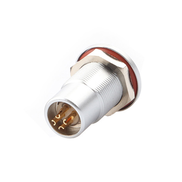 B Series Z7 vòng kết nối điện 4P nữ chân không kín nước ổ cắm cố định ổ cắm hạt cố định IP68