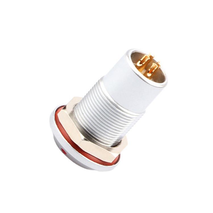 B Series Z7 vòng kết nối điện 4P nữ chân không kín nước ổ cắm cố định ổ cắm hạt cố định IP68