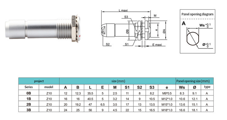 Chuyển đổi kênh kép cho hàng không y tế, nghiên cứu khoa học, quân sự - Kích nối kéo đẩy B Series Z9 2P