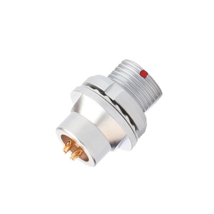 Bộ kết nối vòng tròn công nghiệp B Series Z13 4Pin Connector nữ bên ngoài cố định chân không ổ cắm kín