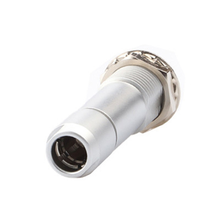 Universal Double Nut Cable Clamp Industrial Waterproof Circular Connector B Series Z10 6P nữ