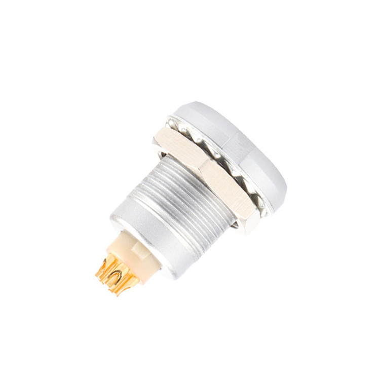 Công nghiệp chống nước B Series Z2 5 Pin Double Nut hàn bảng mạch in Pin lõi thẳng và góc