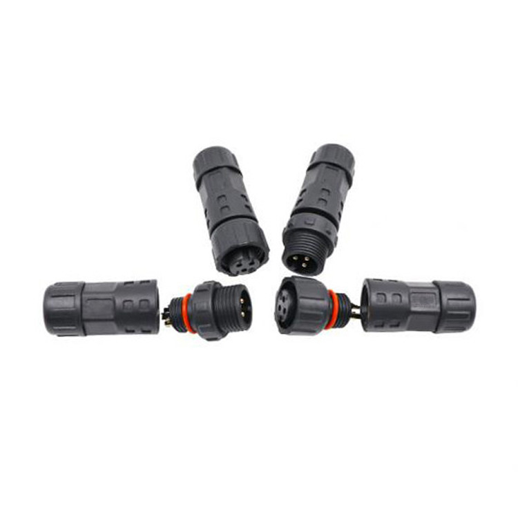 Nhà máy Mini M12 8 Pin đầu nối phích tròn chống nước công nghiệp IP67 nam / nữ