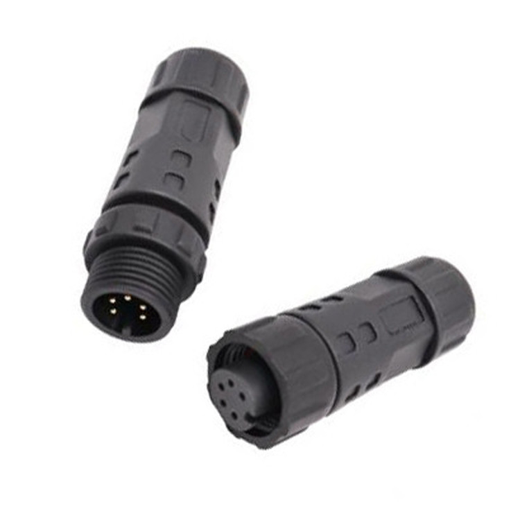 Nhà máy Mini M12 8 Pin đầu nối phích tròn chống nước công nghiệp IP67 nam / nữ