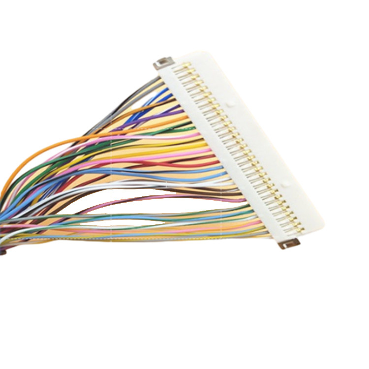 Led Lcd Converter Rainbow LVDS Cáp hội  30 Pin cắm vào 40 Pin DF13-40DP