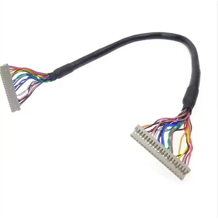 20 Pin  DF19G-20S-1C BLD2-20 Cáp hiển thị Lvds 1.0mm đến 2 hàng 2 * 10 Pin Jst Sh1.0