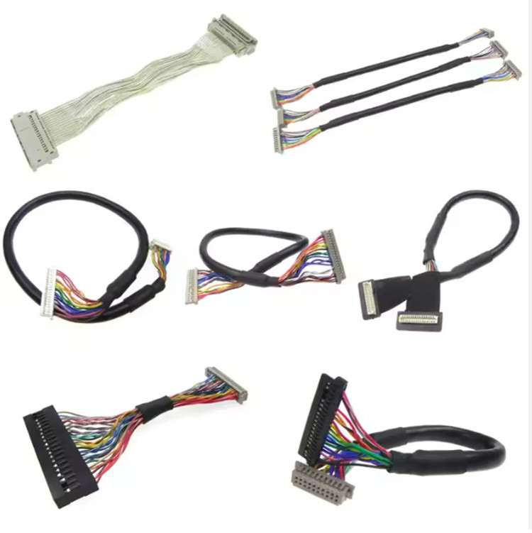 20 Pin  DF19G-20S-1C BLD2-20 Cáp hiển thị Lvds 1.0mm đến 2 hàng 2 * 10 Pin Jst Sh1.0