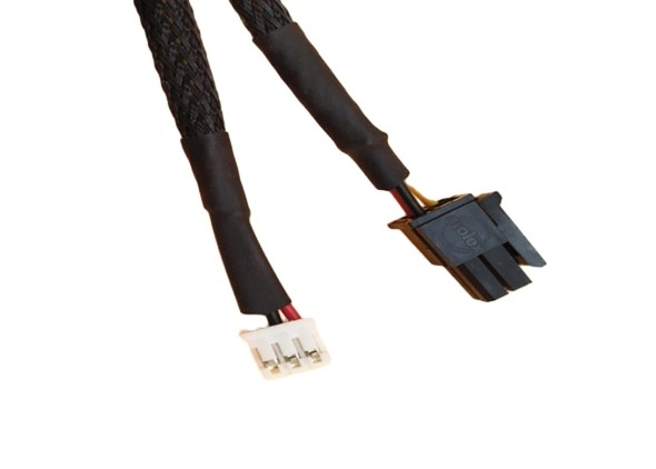 2 * 2p Molex 43025 Đầu nối màu đen Micro Fit 3.0mm Pitch To 3pin Jst - Ph2.0 26awg Dây nịt