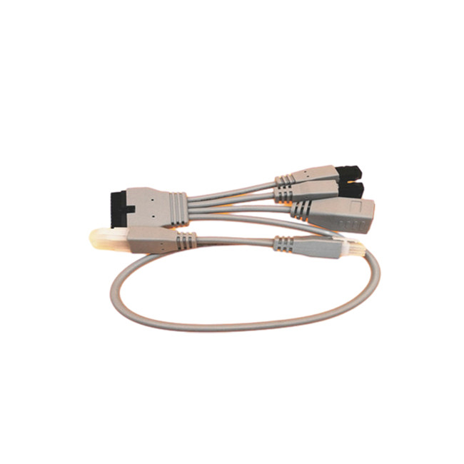 Molex43025-2400 Lắp ráp cáp tùy chỉnh 3.0mm để ổ cắm RJ45 Nữ Molex 4.2mm 6 pin