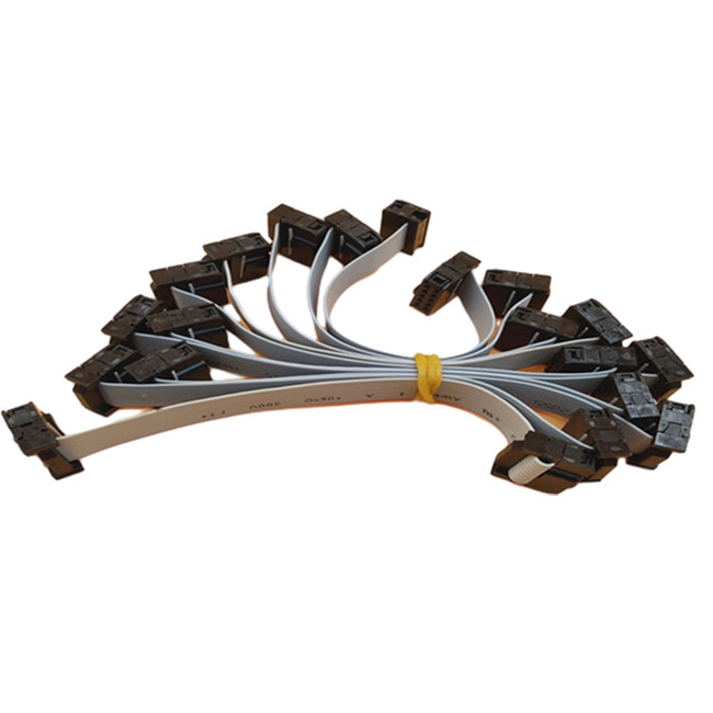 Công cụ Crimp Flat Ribbon Cable hội với IDC 10 Pin 2.54mm Pitch Nữ nối