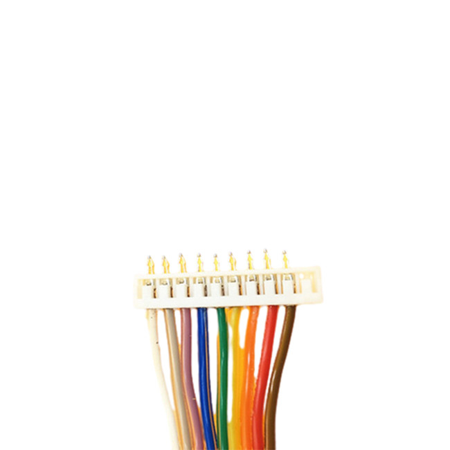 Điện tử phẳng cầu vồng Ribbon Cable, 2.0mm Pitch Connector Flat Connector Cable