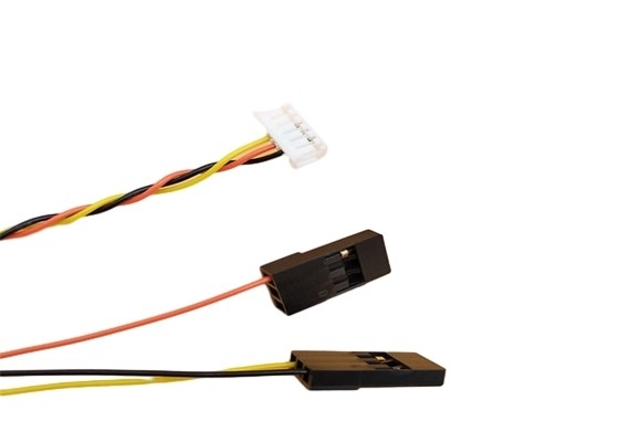 30 Awg Twisted Y Dây khai thác lắp ráp 1.5mm 6 Pin Jst Zh đến 3p Dupont 2.54mm Sân cắm