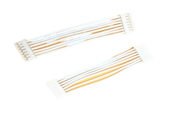 Dây đeo tùy chỉnh màu trắng UL1007 Mỗi đầu nối PHR-7 Pa66 Ph 2.0mm
