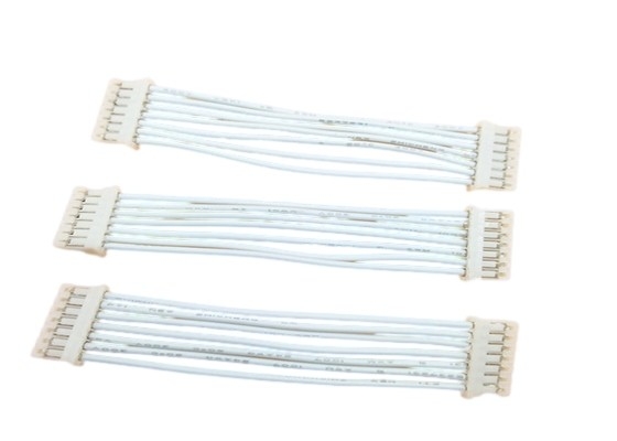 Dây đeo tùy chỉnh màu trắng UL1007 Mỗi đầu nối PHR-7 Pa66 Ph 2.0mm