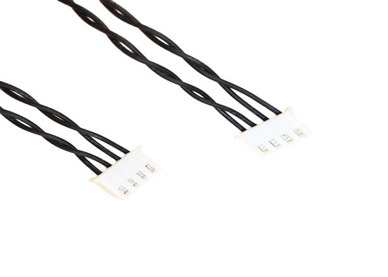 Dây và cáp nhiệt độ cao cách nhiệt UL10086 ETFE với đầu nối 4 chân Jst - Xh