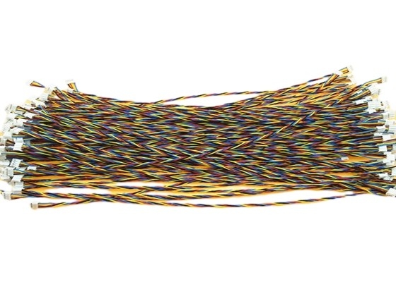 24AWG FEP Twisted Tuỳ chỉnh dây khai thác với lá chắn / Unshield Loại 30 V