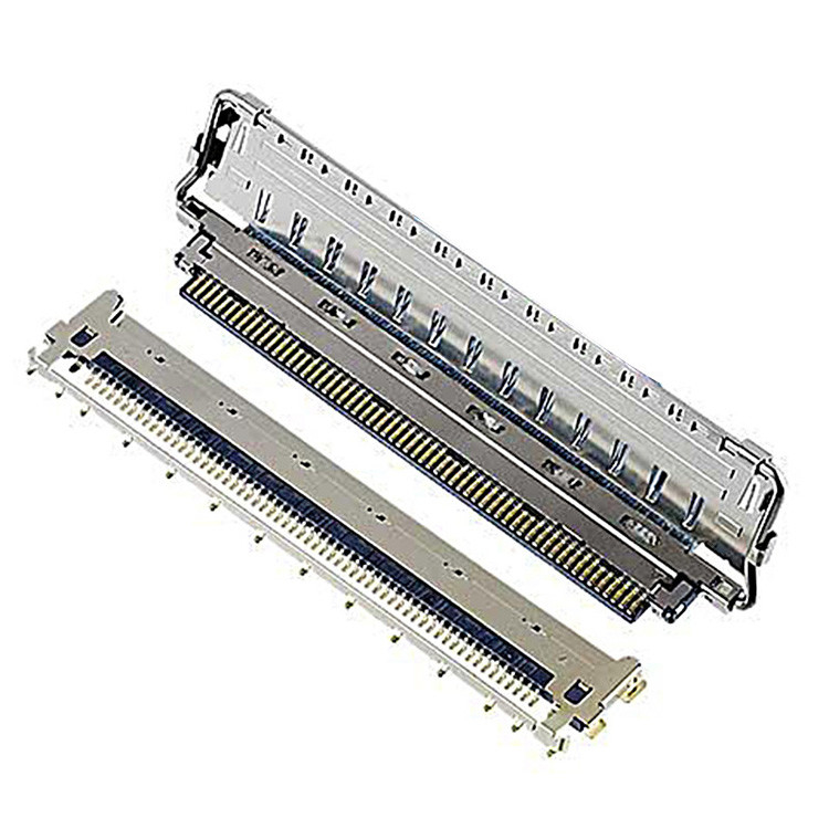 Mellanox CABLINE-CA II PLUS Micro-Coaxial Connector với kiểu giao phối ngang, pitch 0,4 mm, 20680 20788 20789 20790