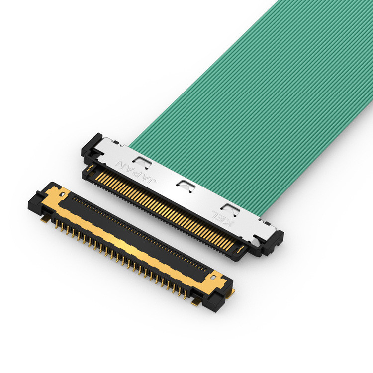 Ứng dụng cáp đồng trục vi mô với KEL XSL20-48S 0,25 mm Pitch, 44AWG Và 46AWG
