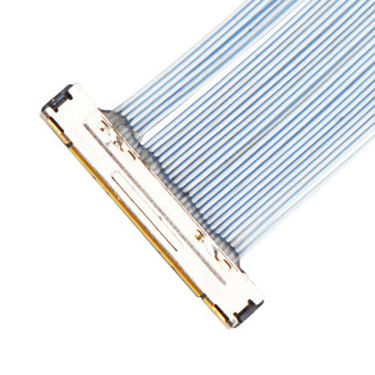 Đối với máy ảnh giám sát, một bộ sưu tập cáp đồng trục vi mô với pitch 0,25mm KEL XSLS20-30