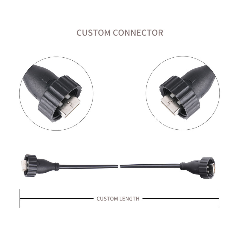 USB2.0 A Type Male Type A TO USB2.0 Male Type A Cáp kết nối công nghiệp