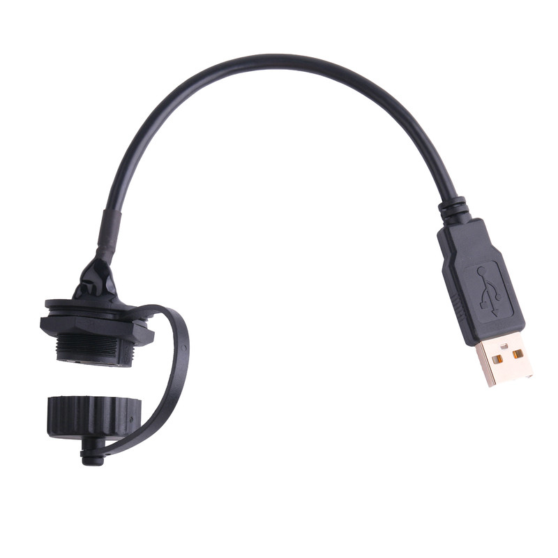 Đầu nối USB 2.0 A Female có Shield và Cap to USB 2.0 A cáp usb được sản xuất để đo lường