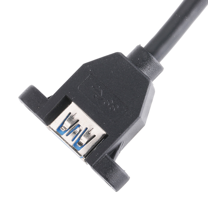USB 3.0 bảng điều khiển phía trước Motherboard 19/20 Pin Cable To USB nữ Splitter Adapter Connector Extension