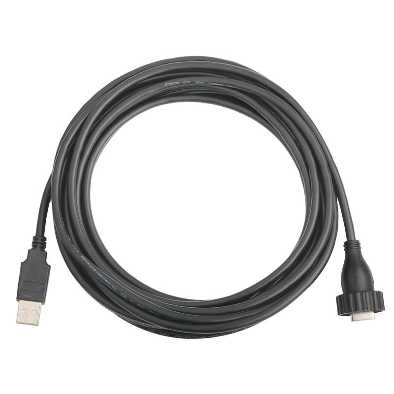 USB2.0 A Type Male Type M Waterproof Interface TO USB2.0 Cable Cáp kết nối dữ liệu cố định công nghiệp cho xe