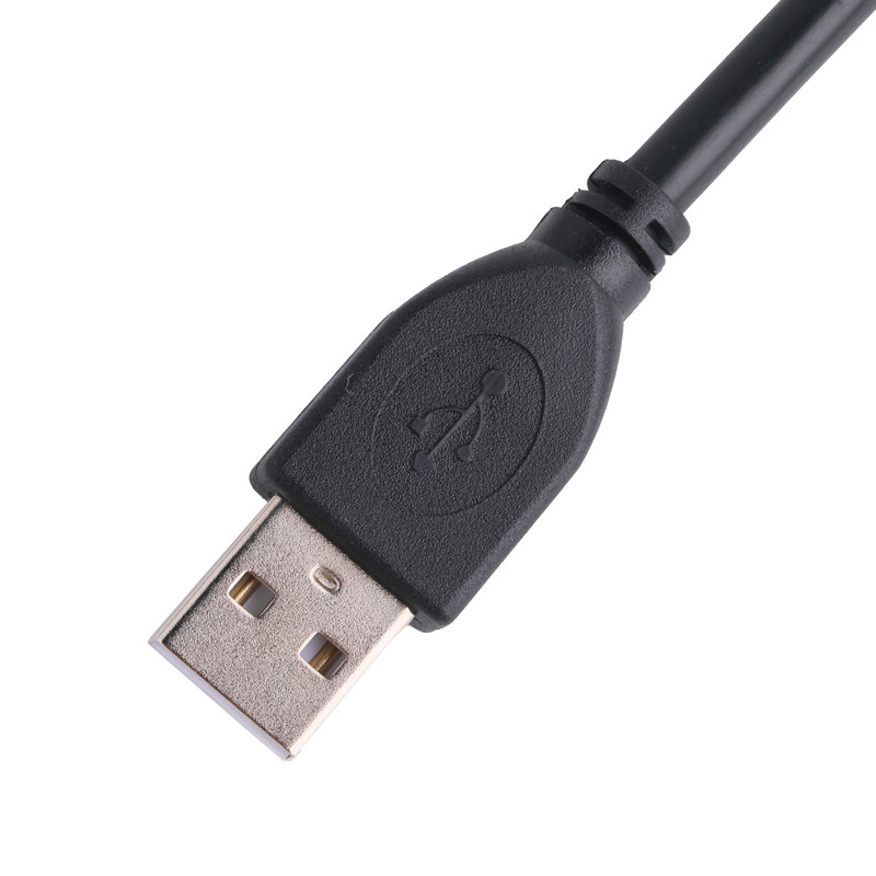 dây chuyền màu đen UL máy in kết nối cáp USB 2.0 loại A đến loại B khóa